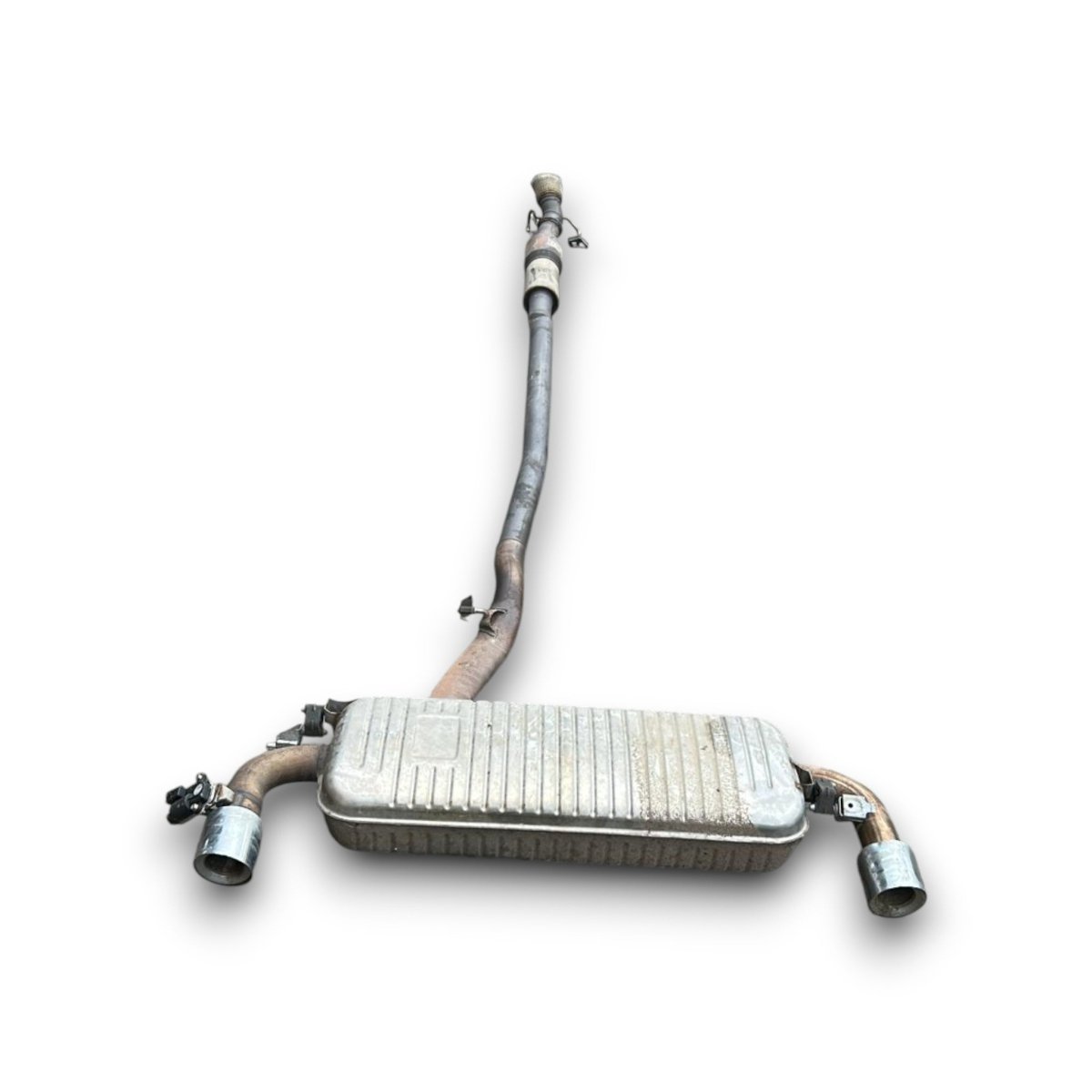 Marmitte / terminali di scarico Mini Clubman (F54) cod.9799875 2.0 benzina (2015 &gt; 2024) linea di scarico - F&amp;P CRASH SRLS - Ricambi Usati