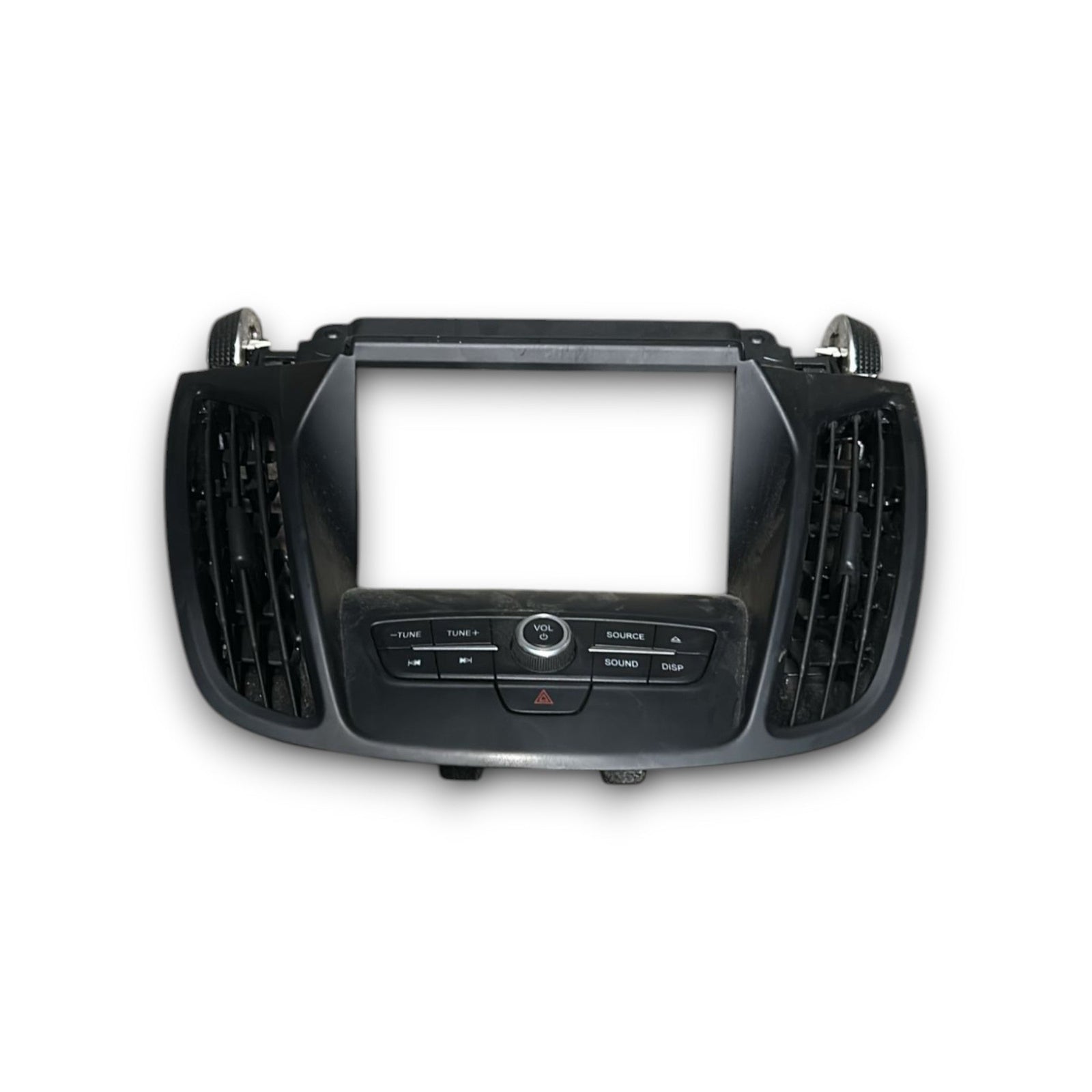 Mascherina Autoradio Ford Kuga II (2012 > 2020) cod:GV41 - 18835 - BGW + Comandi + Bocchette Aria - F&P CRASH SRLS - Ricambi Usati