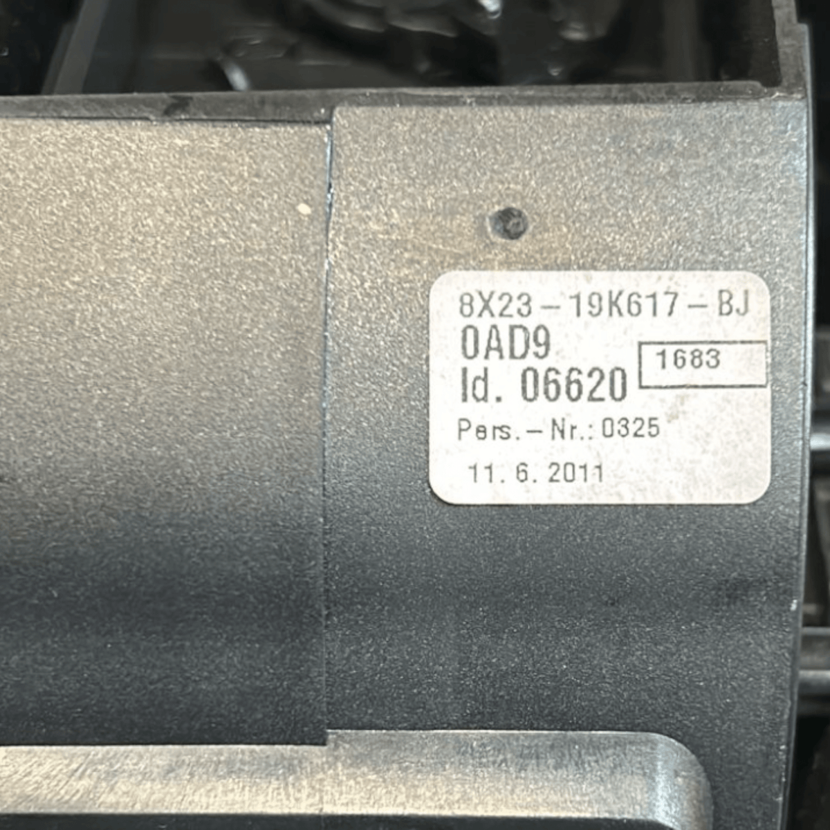 Mascherina Autoradio Jaguar XF X250 (2008 > 2015) cod:8X23 - 19K617 - BJ - F&P CRASH SRLS - Ricambi Usati