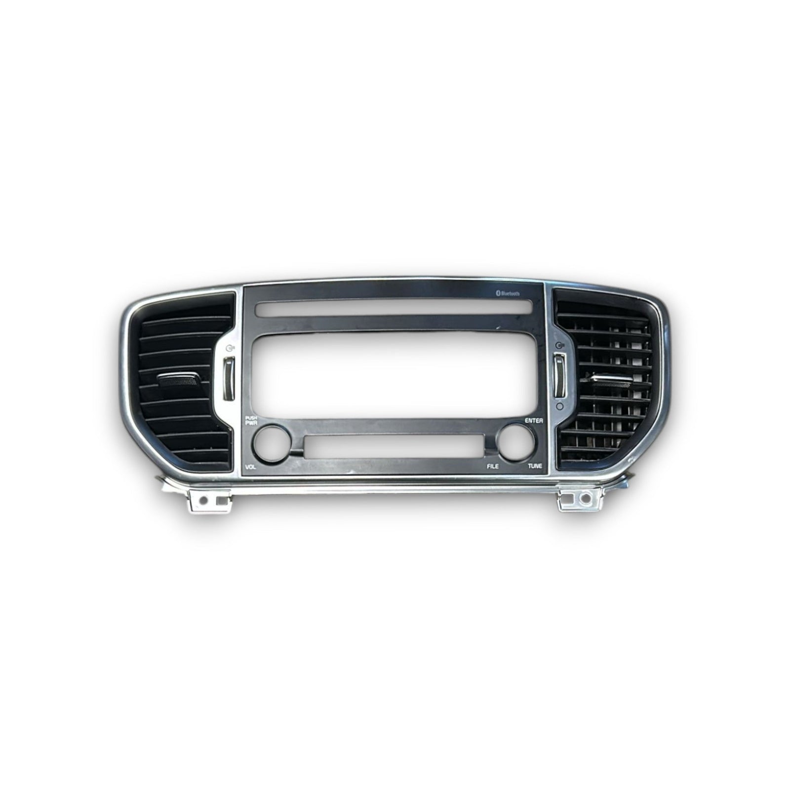 Mascherina Autoradio Kia Sportage (2016 > 2021) cod:97410 - F1000 / 97420 - F1000 + Bocchette Aria - F&P CRASH SRLS - Ricambi Usati