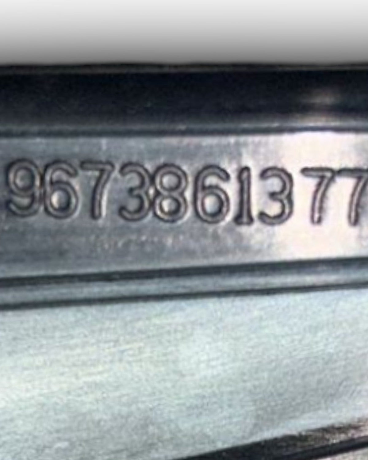 Radio Mask Peugeot 208 I (2012 > 2019) code.9673861377 - F&P CRASH SRLS - Used Parts