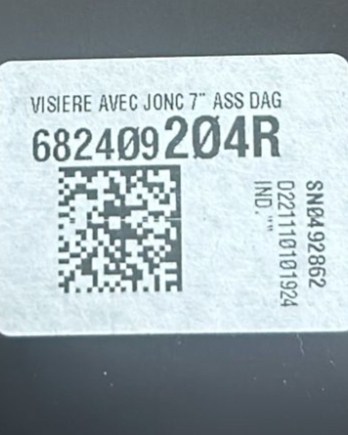 Odometer / Speedometer Mask Renault Captur II cod.682409204R (2019 > ) - F&P CRASH SRLS - Used Parts