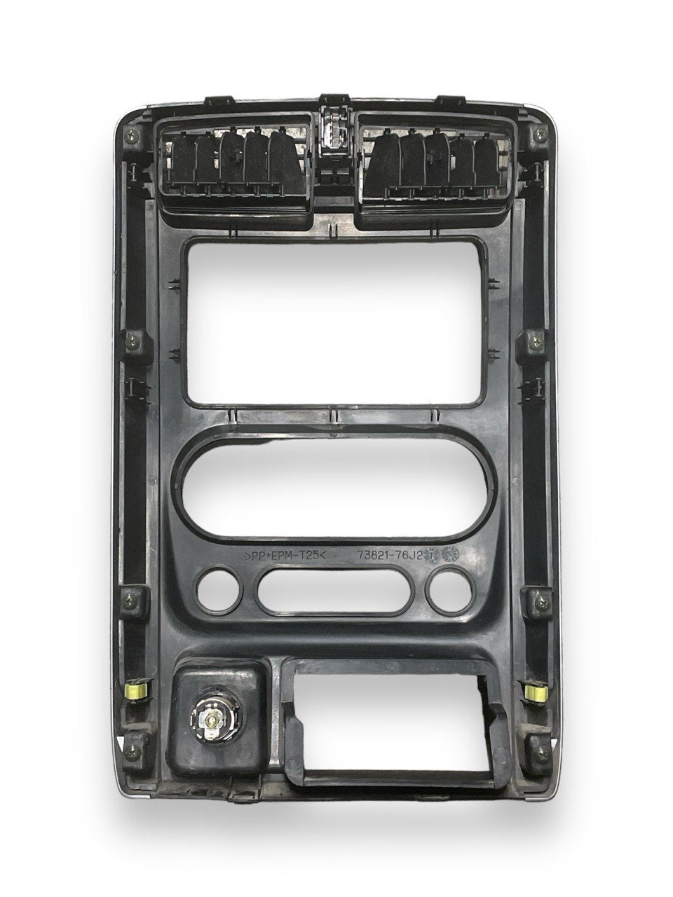 Mascherina Modanatura Centrale Cruscotto + Pulsante Emergenza cod:73821 - 76J2 Suzuki Jimny (1999 - 2005)) - F&P CRASH SRLS - Ricambi Usati