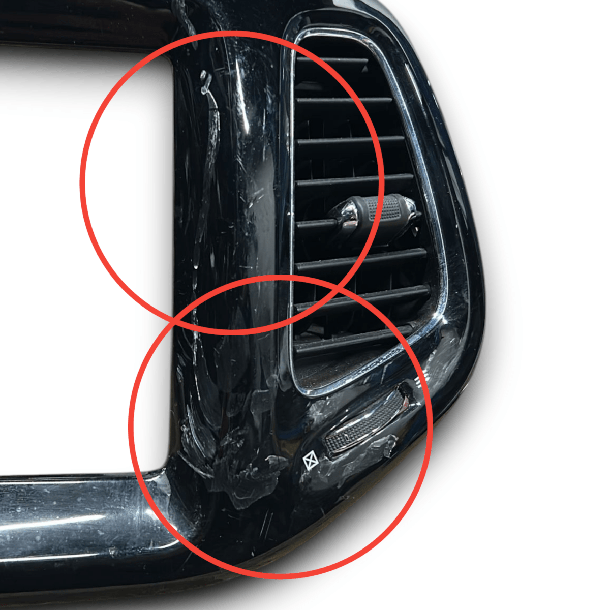 Mascherina rivestimento autoradio jeep compass (2016 >) - F&P CRASH SRL - Ricambi Usati