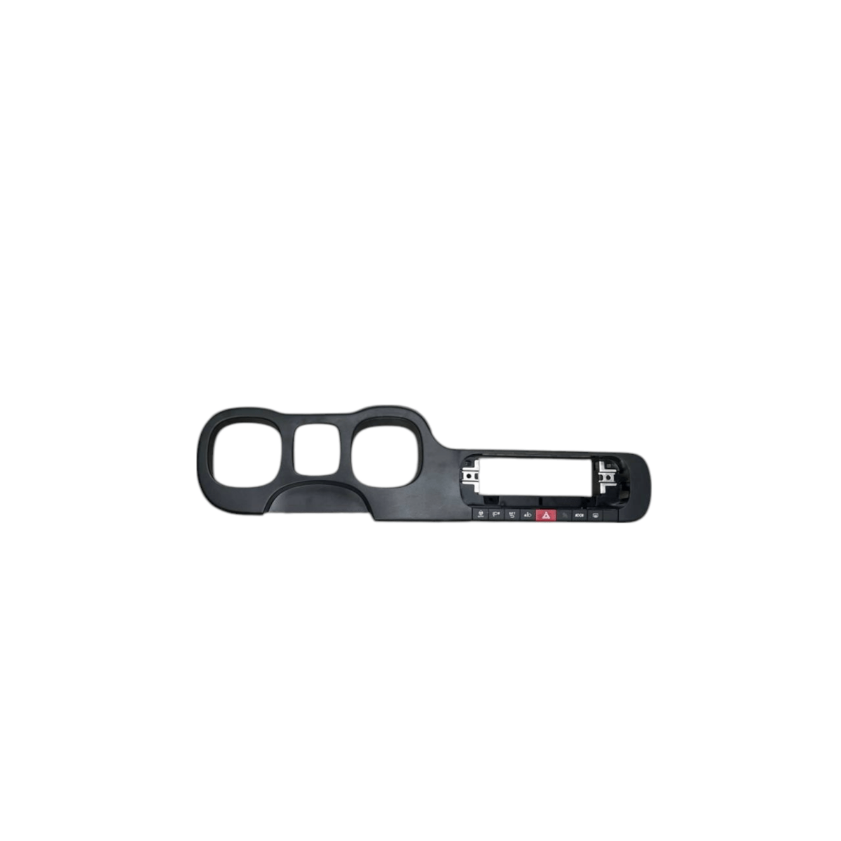 Mask / Cover for Fiat Panda 312 Speedometer (2012 - ) code: 07355875850 - F&P CRASH SRLS - Used Parts