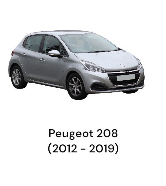 Mascherina Stereo / Autoradio Peugeot 208 I (2012 > 2019) cod.9673830077 - F&P CRASH SRLS - Ricambi Usati