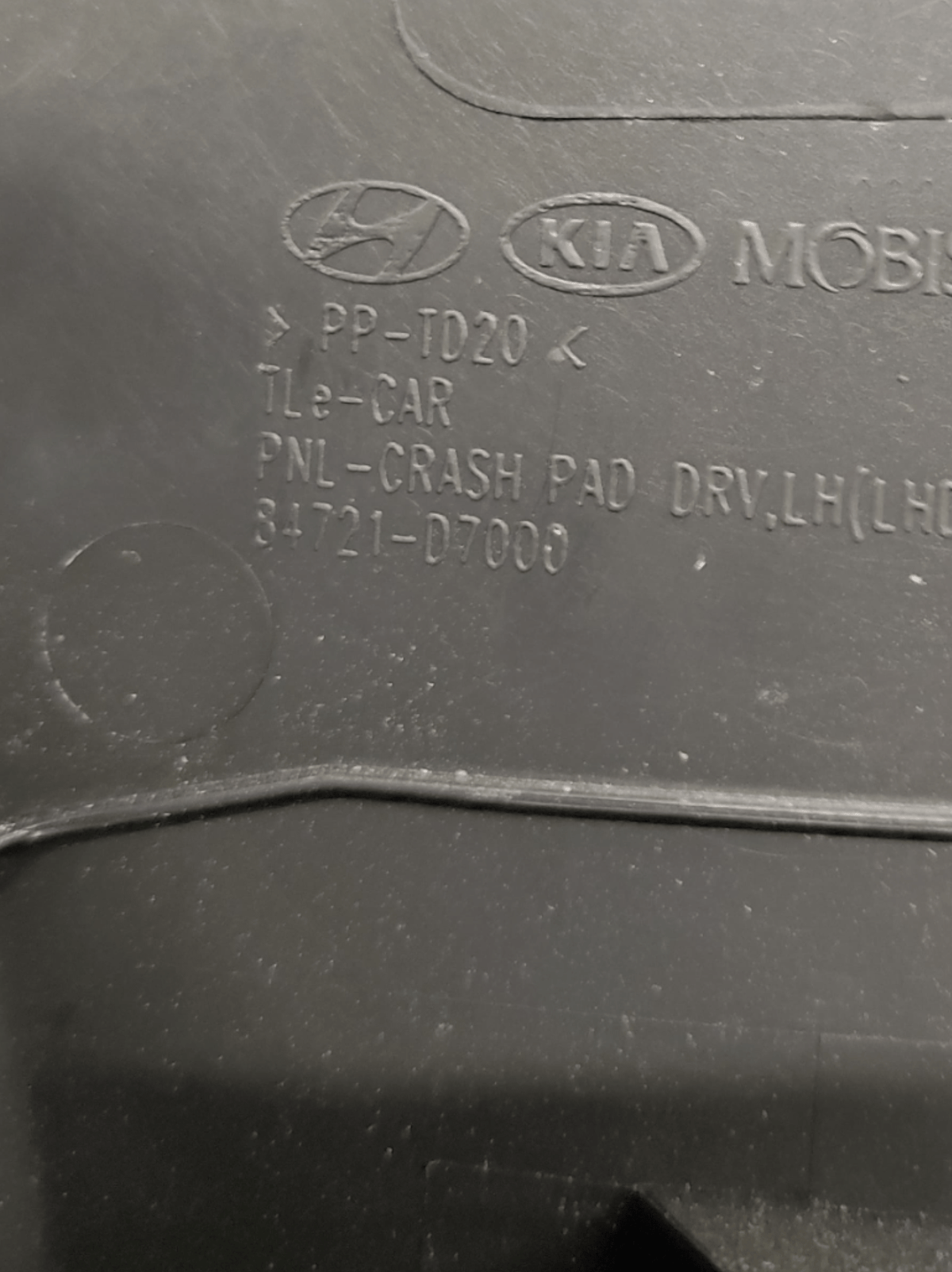 Tachometer Mask / Speedometer Hyundai Tucson COD:84721 - D7000 (2015 - 2020) - F&P CRASH SRLS - Used Parts