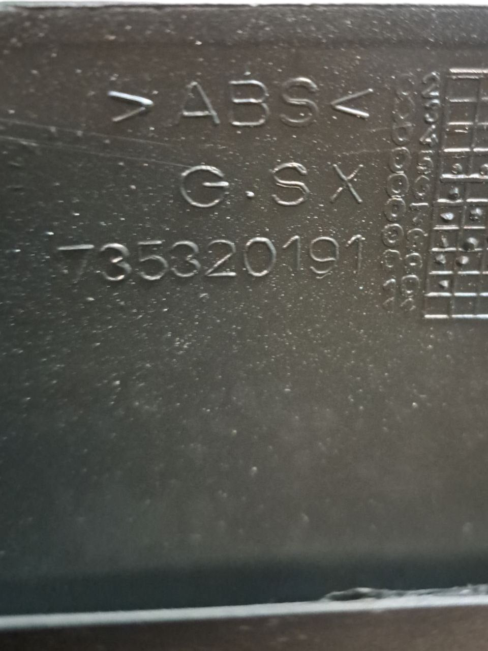 Mascherina Tachimetro / Contachilometri / Quadro Strumenti Fiat Panda 169 (2009) COD:735320191 - F&P CRASH SRLS - Ricambi Usati