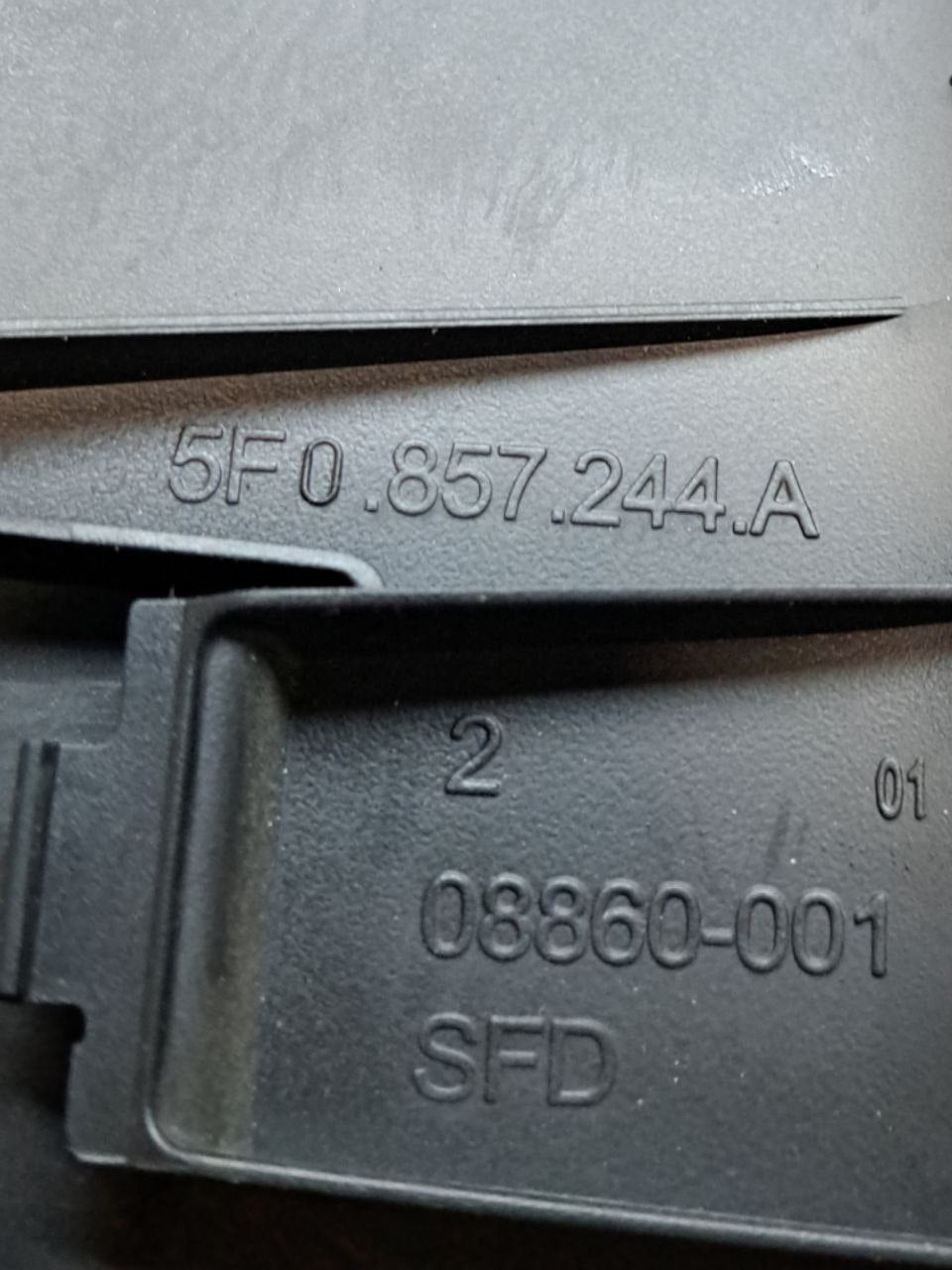 Tachometer Mask Instrument Panel Seat Leon (mk3 - 2018) COD:5F0857244 - F&P CRASH SRLS - Used Parts