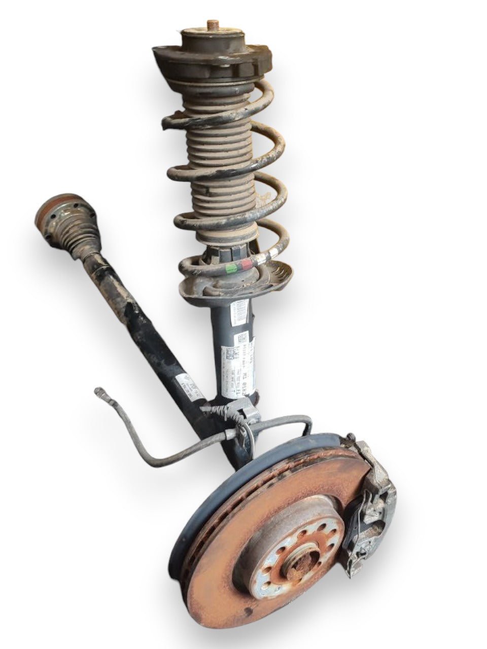 Massa meccanica anteriore destra dx Volkswagen Tiguan 5N 2.0 tdi (2010) - F&P CRASH SRLS - Ricambi Usati