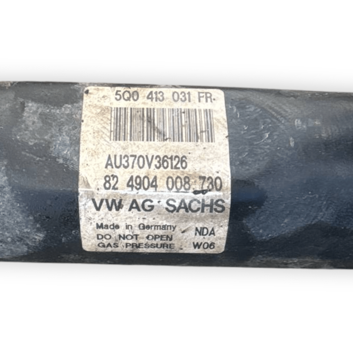 Right front mechanical mass (dx) Audi S3 2.0 Petrol (2013 to 2020) code: 5Q0413031 - F&P CRASH SRLS - Used Spare Parts