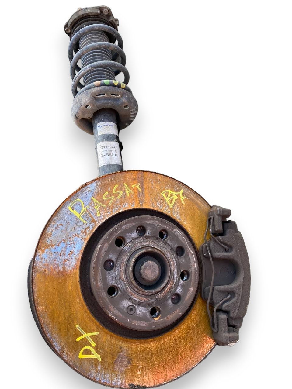 Massa meccanica anteriore dx destra Volkswagen Passat b6 1.4 (2008) cod:824904003414 - F&P CRASH SRLS - Ricambi Usati