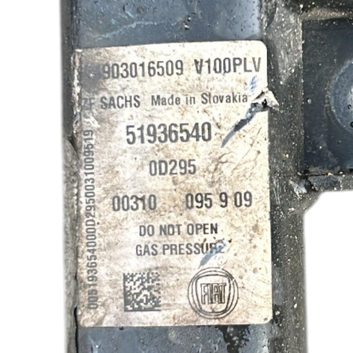 Left Front Mechanical Mass Fiat 500L cod.51936540 1.4 Petrol (2012 > 2022) - F&P CRASH SRLS - Used Parts
