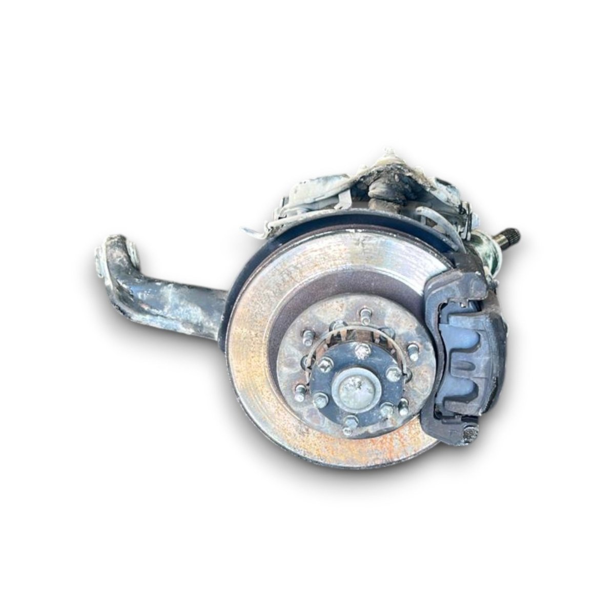 Left front mechanical mass Mitsubishi Pajero Sport I 2.5 diesel (2004 > 2008) hub / spindle - F&P CRASH SRLS - Used Parts
