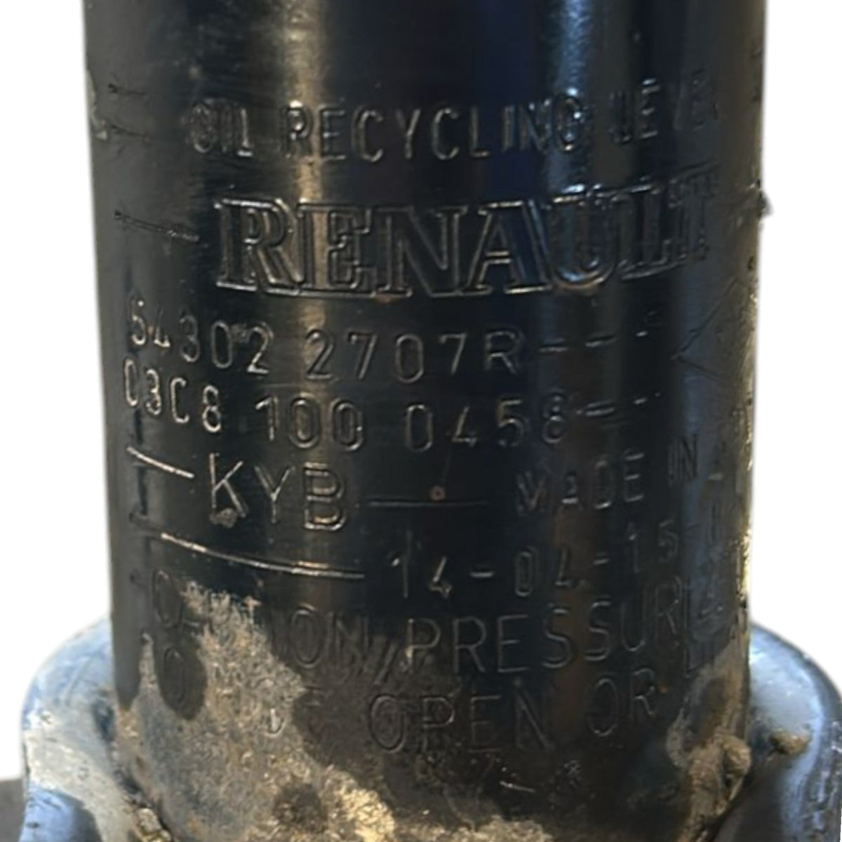 Left Front Mechanical Mass Renault Kangoo code 543022707R 1.5 Diesel (2008 > 2021) - F&P CRASH SRLS - Used Parts