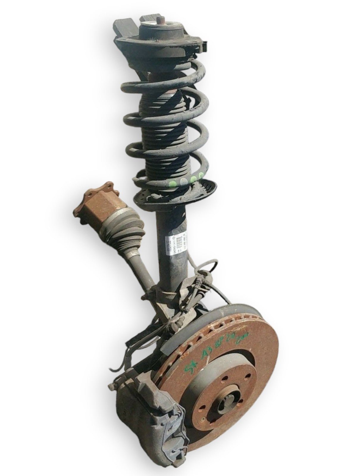 Left front mechanical mass Audi A3 Sportback (2.0d - 8P) cod.824904000375 - F&P CRASH SRLS - Used Parts