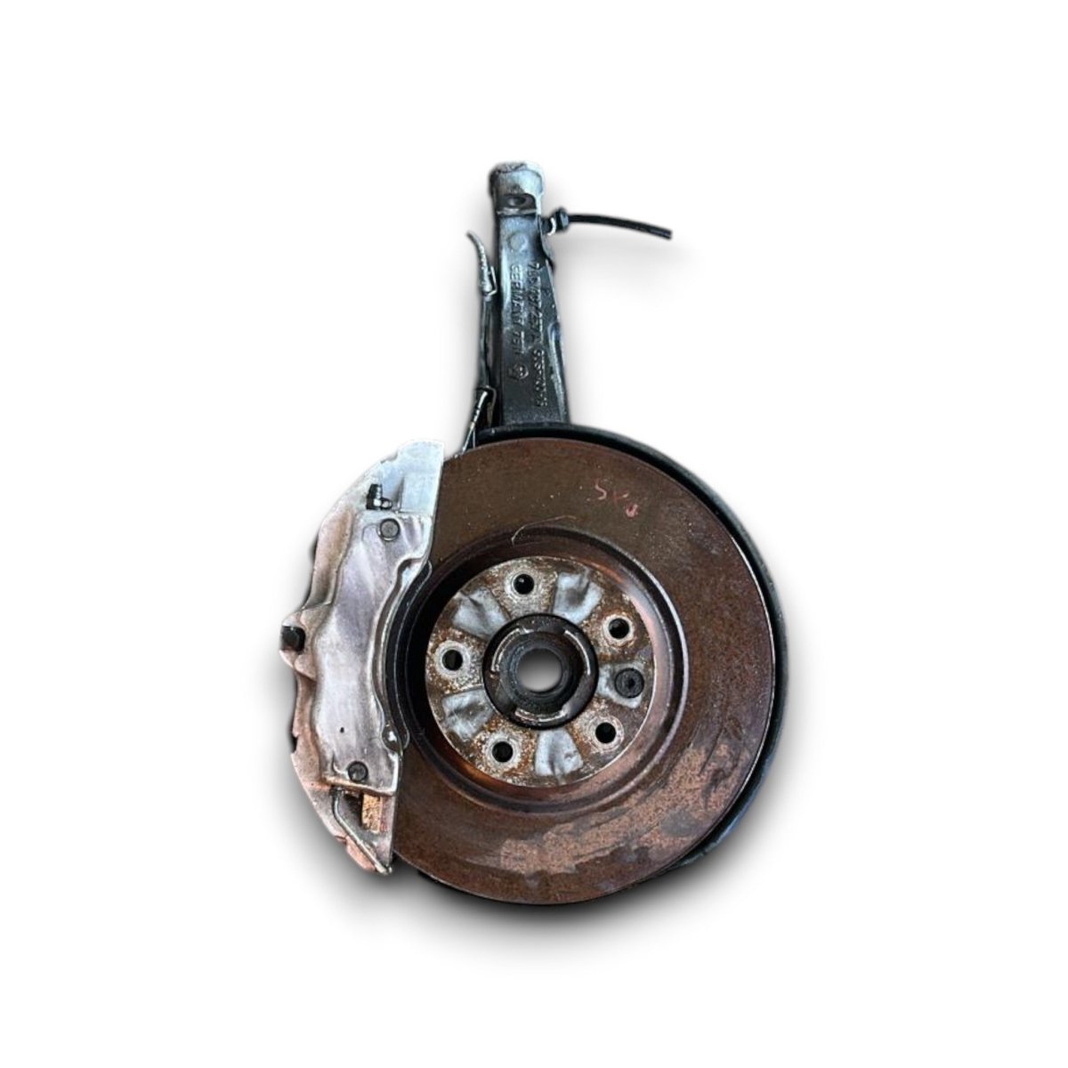 Massa meccanica anteriore sinistra Volkswagen Touareg 5.0 diesel (4x4) (2002 > 2010) - F&P CRASH SRL - Ricambi Usati