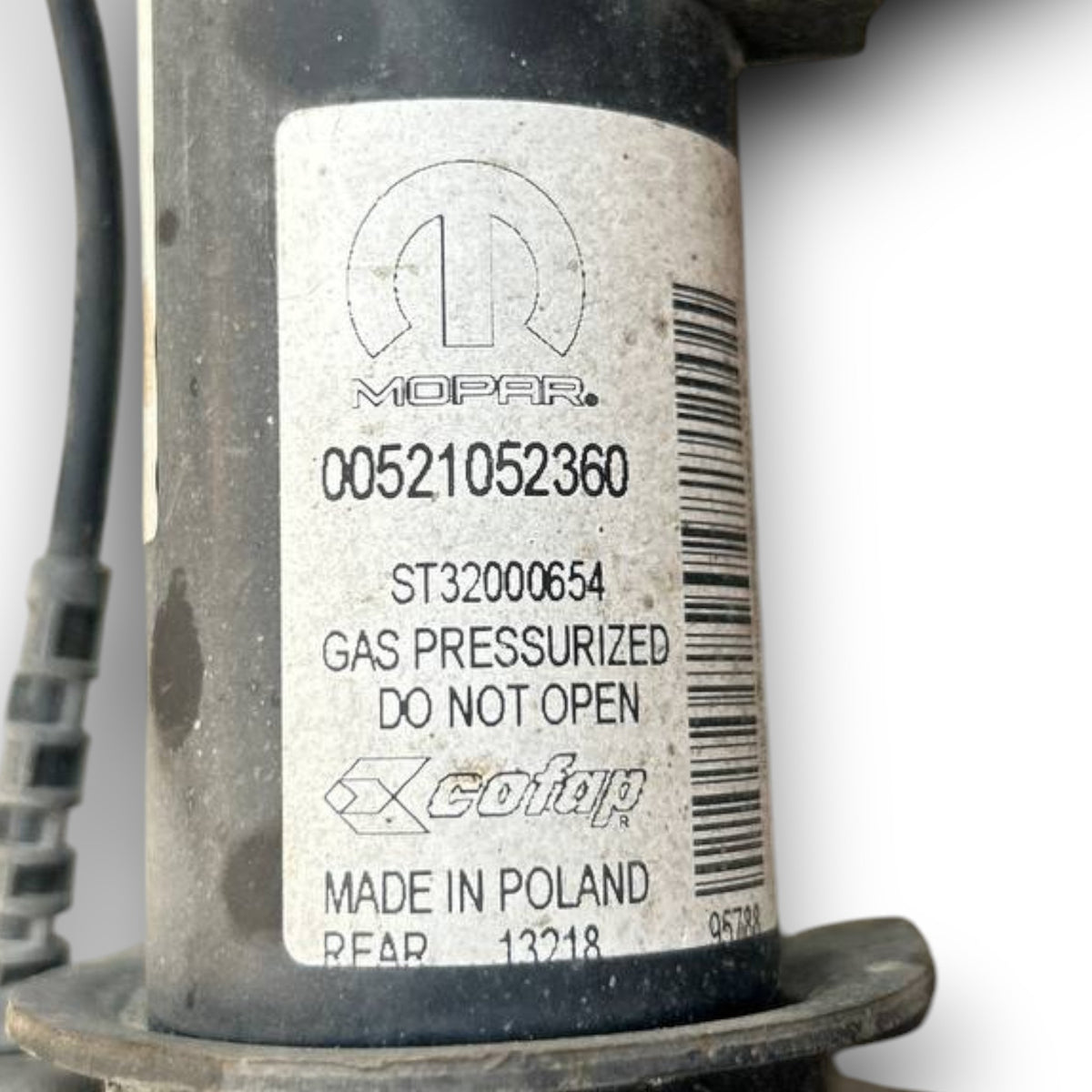 Right Rear Mechanical Mass Fiat 500 X cod.00521052360 1.4 Petrol (2014 > ) - F&P CRASH SRLS - Used Spare Parts
