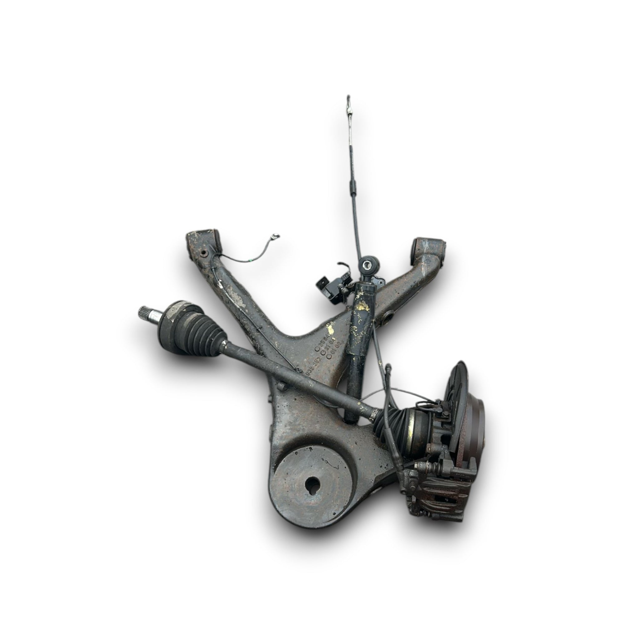 Massa Meccanica Posteriore Destra Mercedes Benz Viano (W639) cod.A6393522504 2.2 Diesel (2003 > 2013) - F&P CRASH SRLS - Ricambi Usati