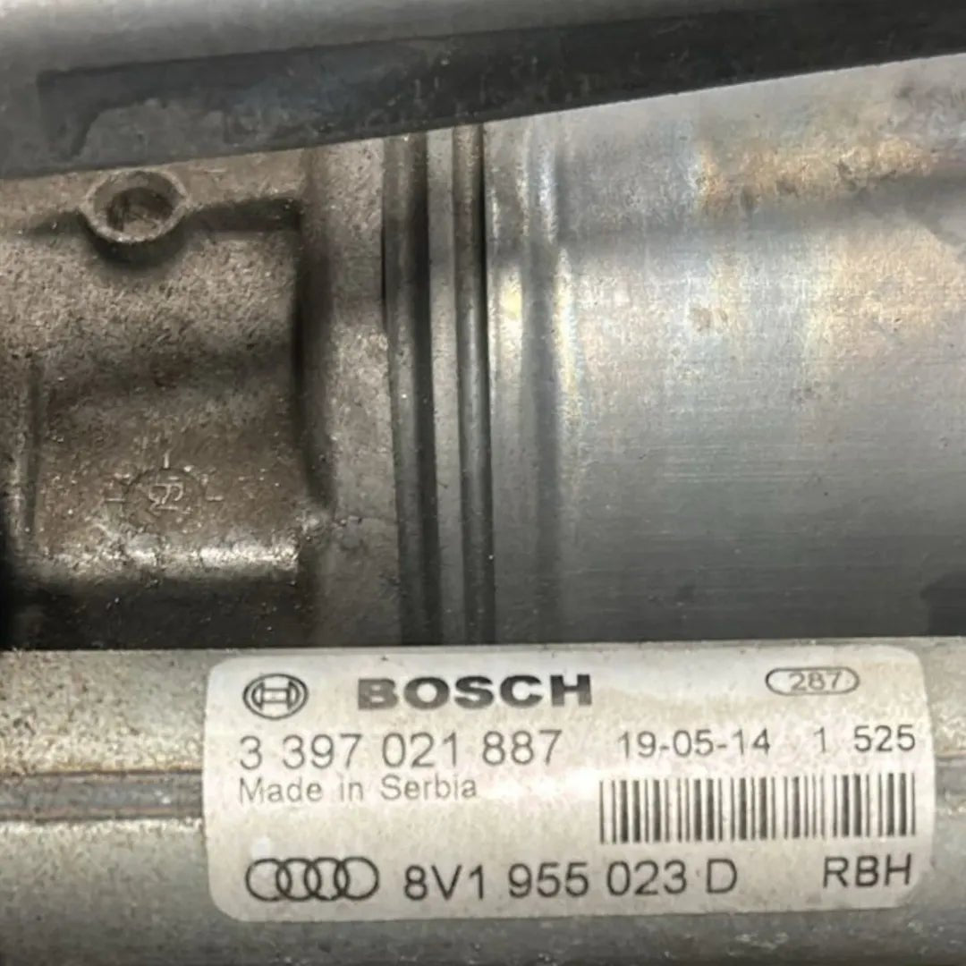 Dettaglio Meccanismo tergiparabrezza con motorino Audi RS3 8V 2017–2020 OEM 8V1955023D - foto 3
