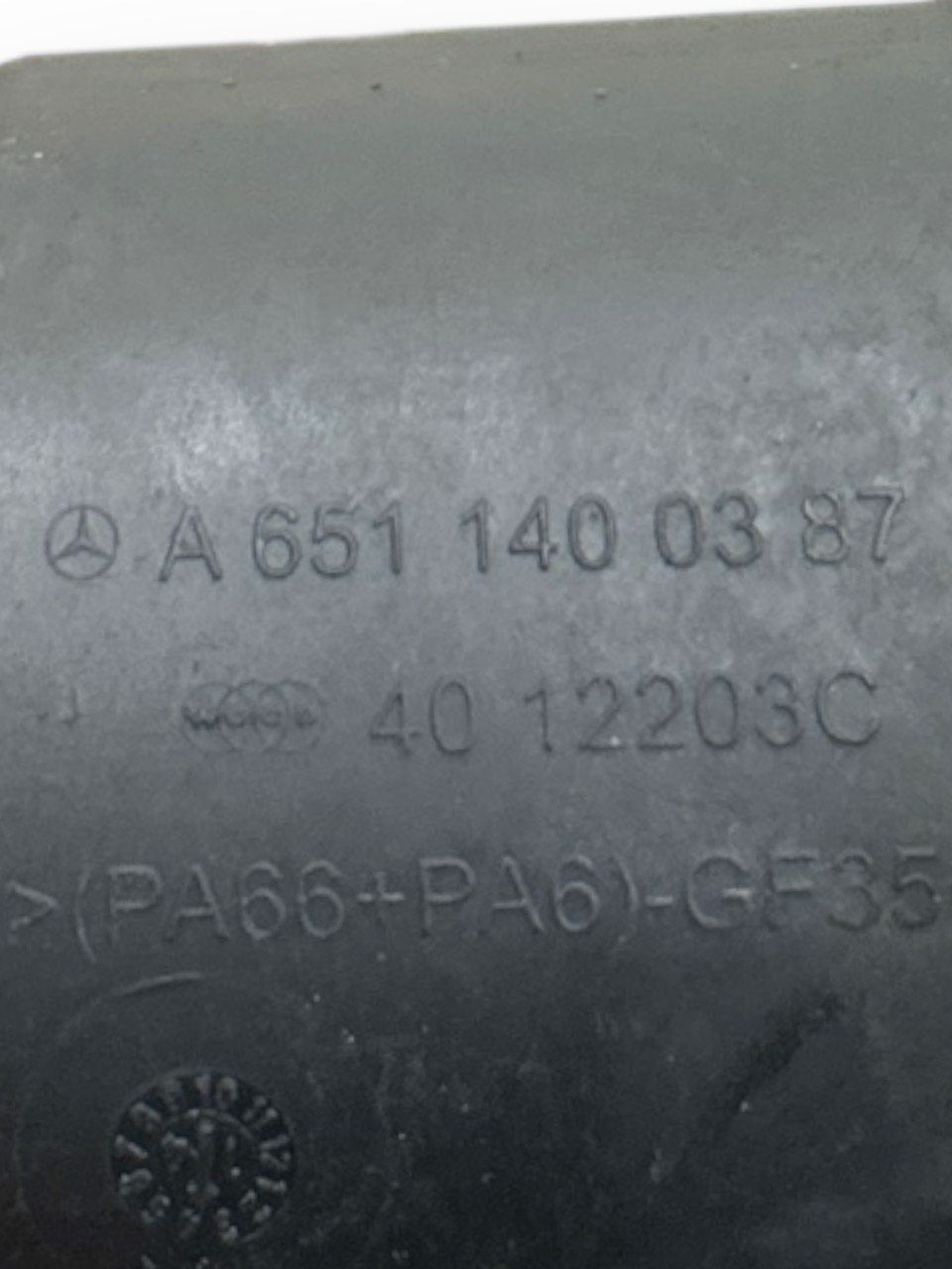 Mercedes Benz Classe A (W176) 2.2 Diesel (2012 > 2018) cod.A6511400387 Tubo Aspirazione - F&P CRASH SRLS - Ricambi Usati