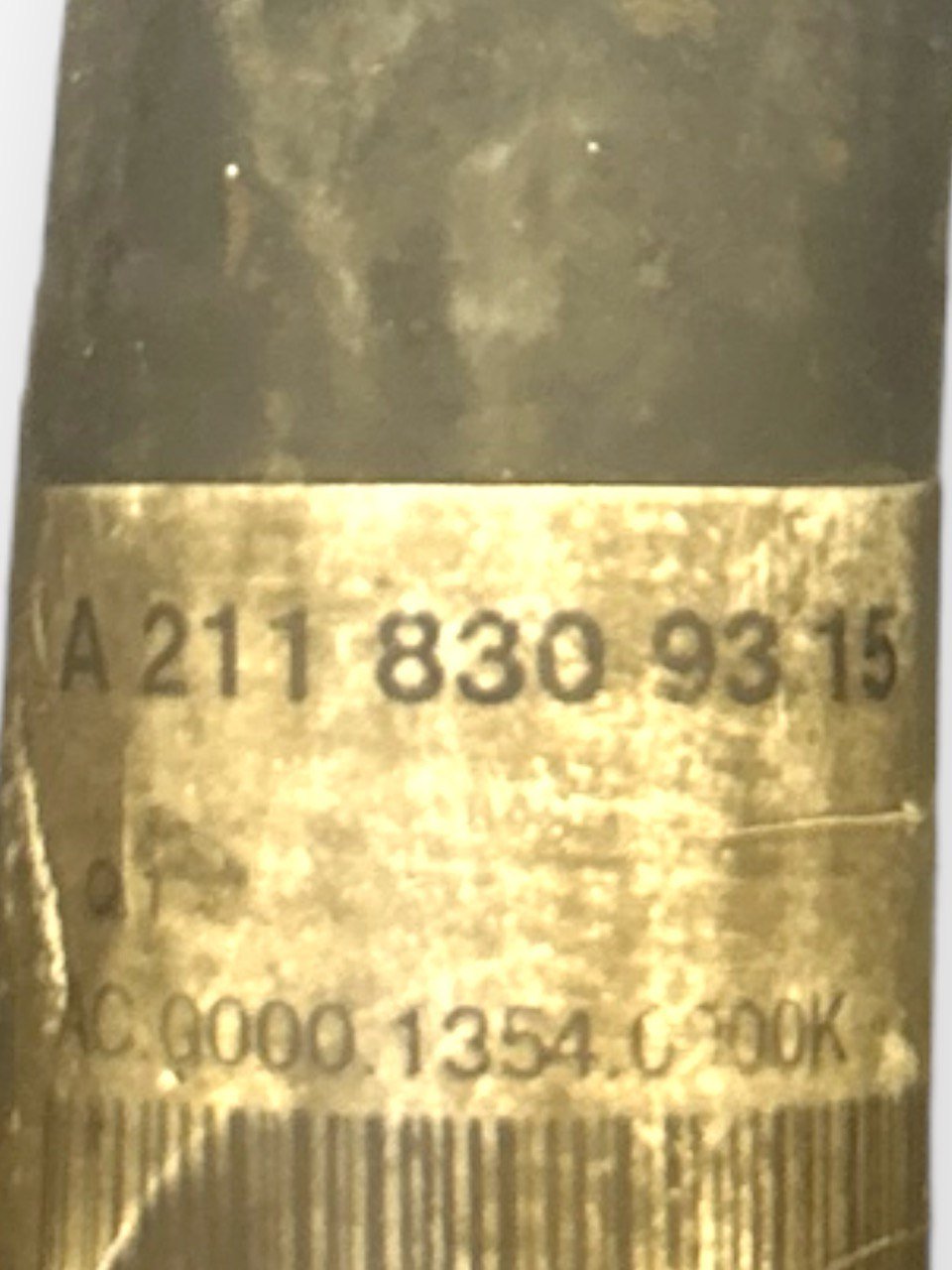 Mercedes Benz E-Class (W211) 3.0 Diesel (2002 > 2009) cod.A2118309315 Air Conditioning Pipe - F&P CRASH SRLS - Used Parts