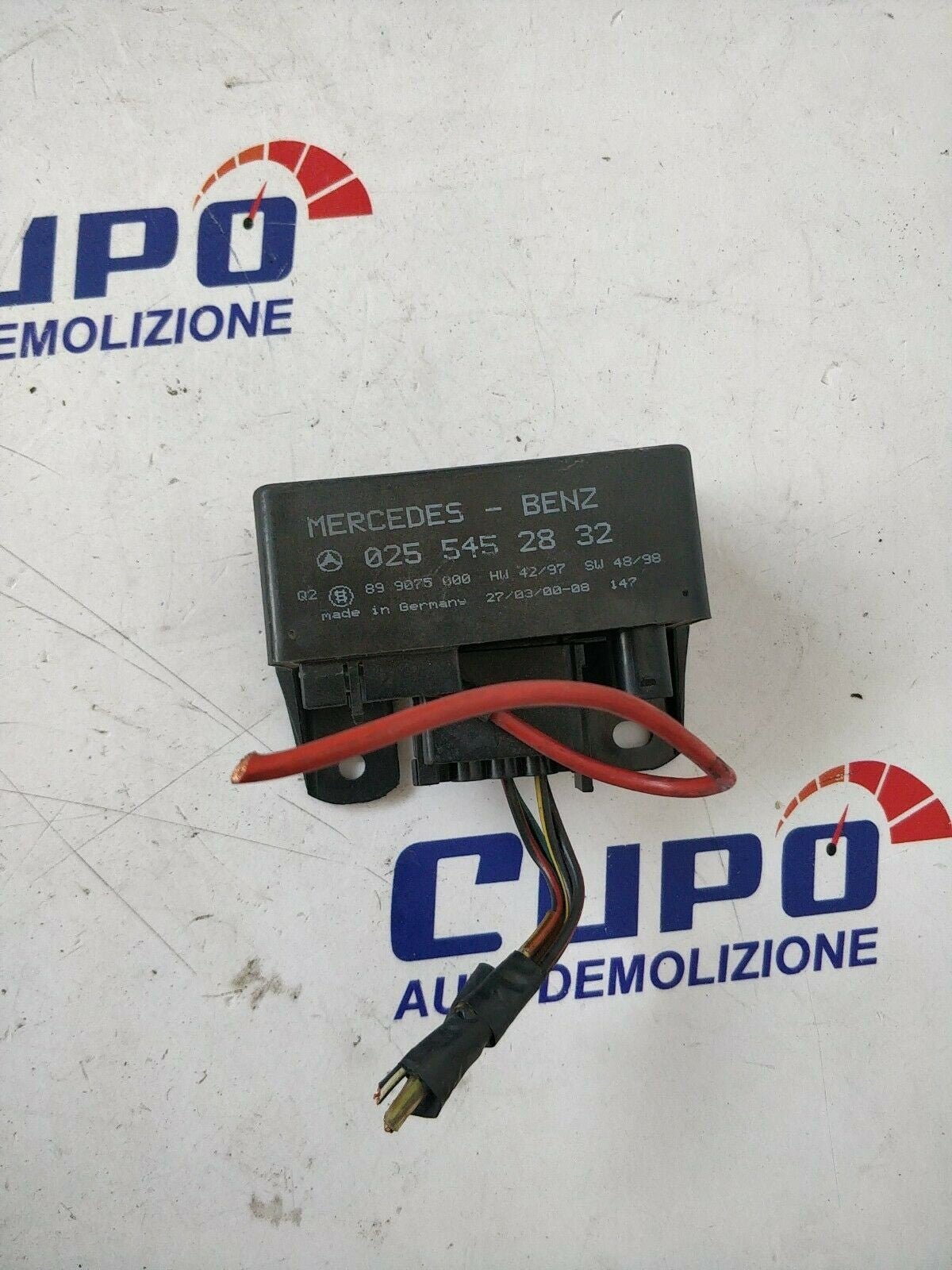 Mercedes Class A - Glow Plug Control Unit 0255452832 - F&P CRASH SRLS - Used Parts