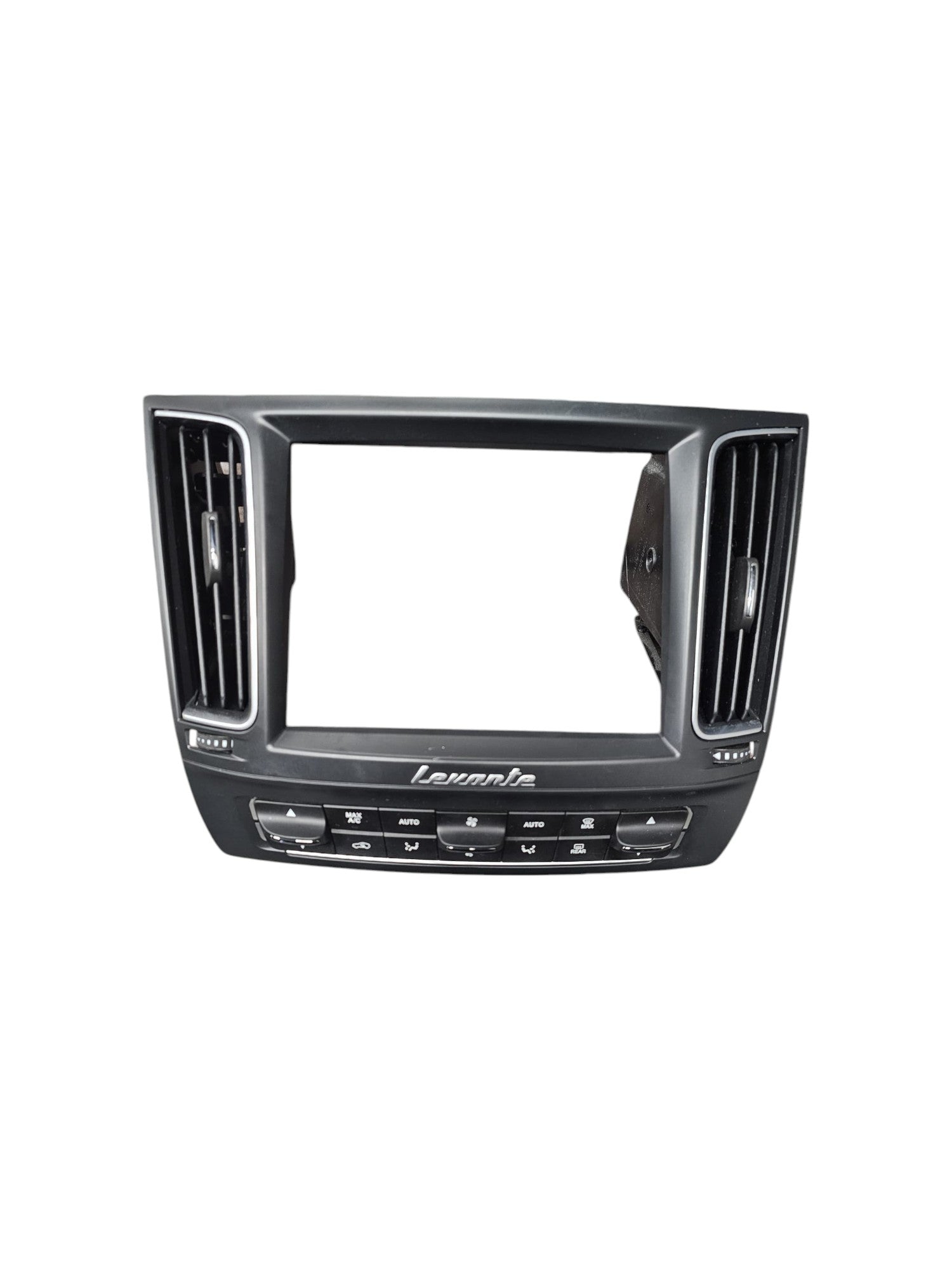 Modanatura Autoradio con Bocchette Aria + Comandi Clima Maserati Levante Cod:06701263230 (2016 - >) - F&P CRASH SRLS - Ricambi Usati