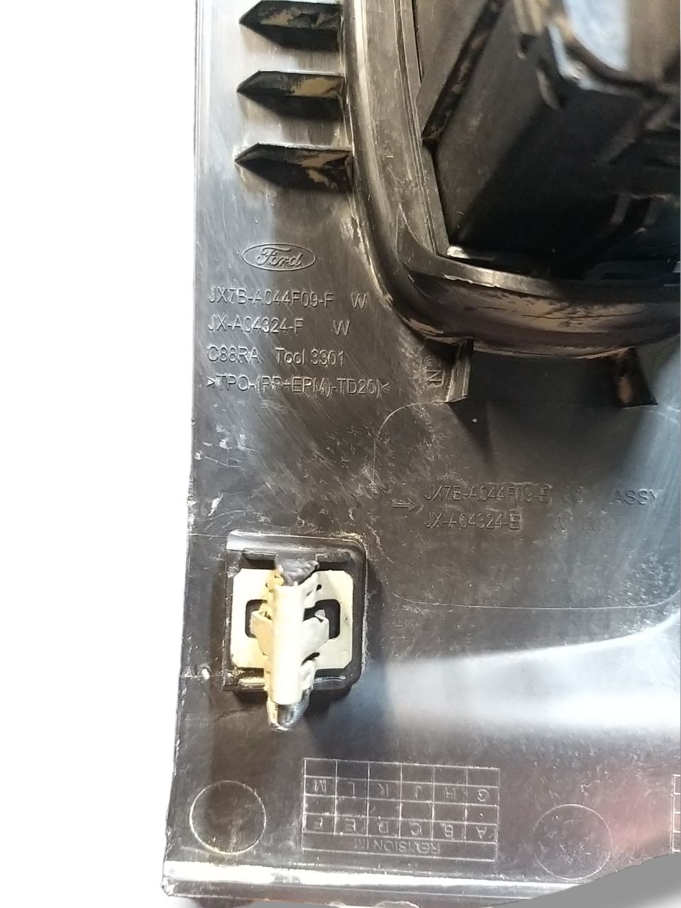 Molding / Light Adjustment Controls Ford Focus (2022) Code: JX7B-A044F09-F - F&P CRASH SRLS - Used Parts