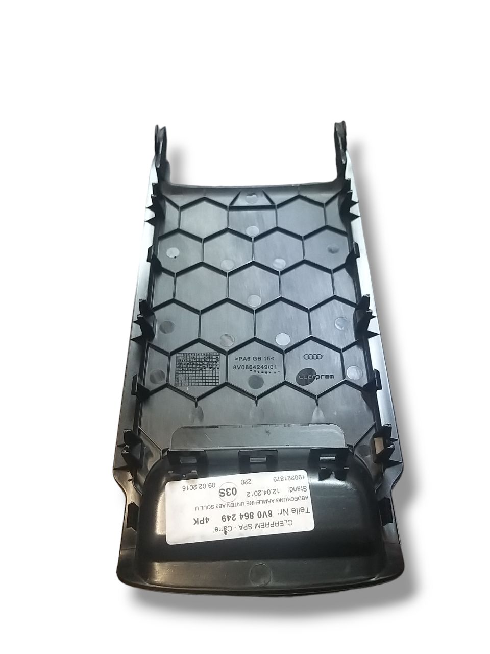 Modanatura Console / tunnel Centrale Audi A3 ( 2016 ) Cod : 8V0864249/01 - F&P CRASH SRLS - Ricambi Usati