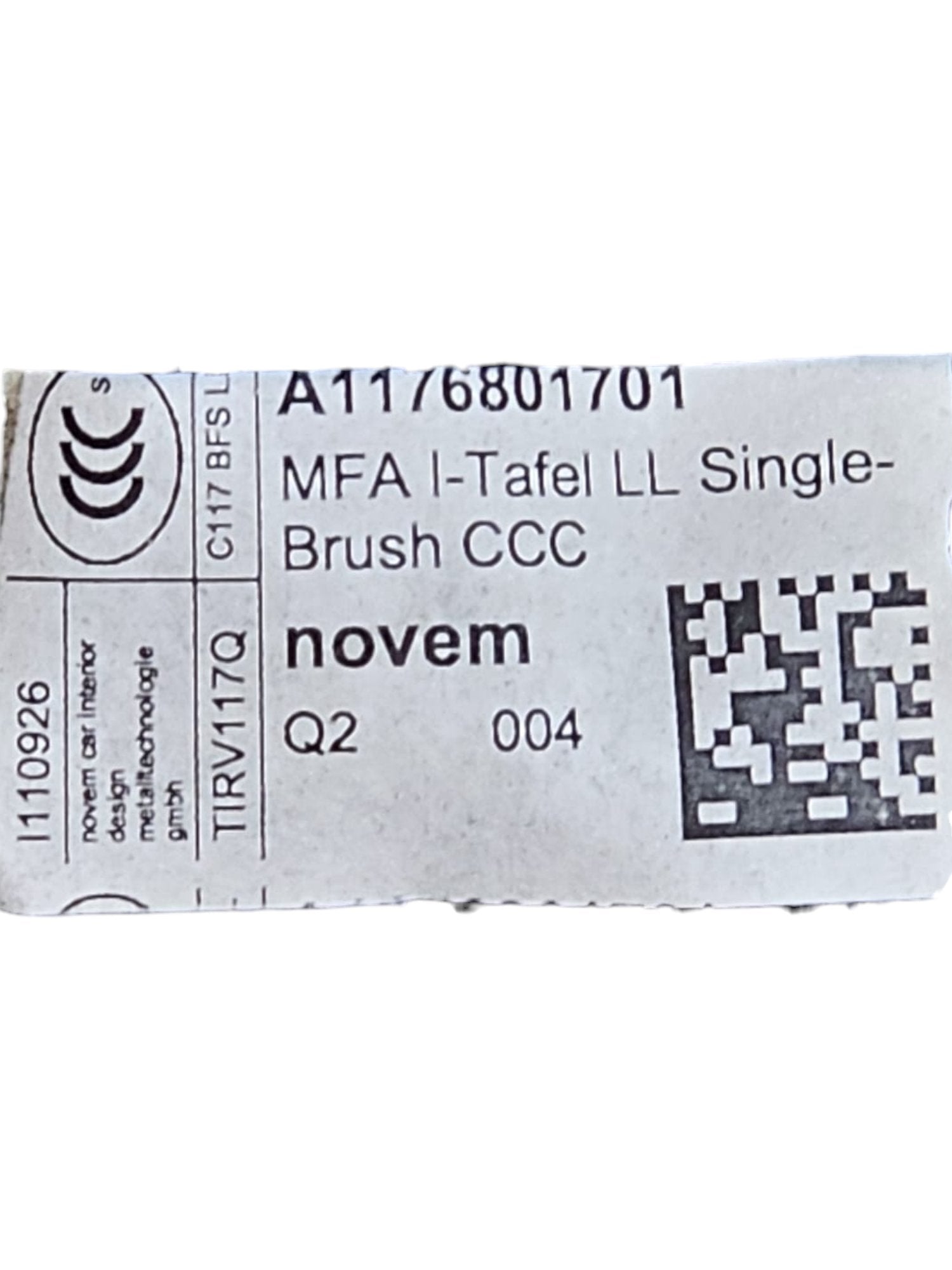 Modanatura Cruscotto + Bocchette Aria Mercedes CLA X117 Cod:A1176801701 (2013 - 2019) - F&P CRASH SRLS - Ricambi Usati