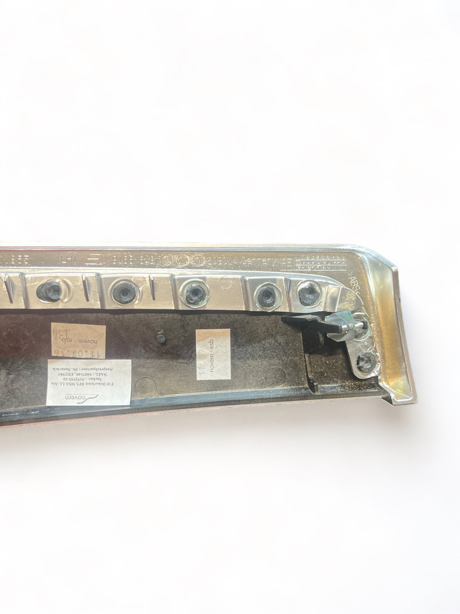 Central Dashboard Molding BMW Series 5 (F10 - 2013) code: 9166649 - F&P CRASH SRLS - Used Parts