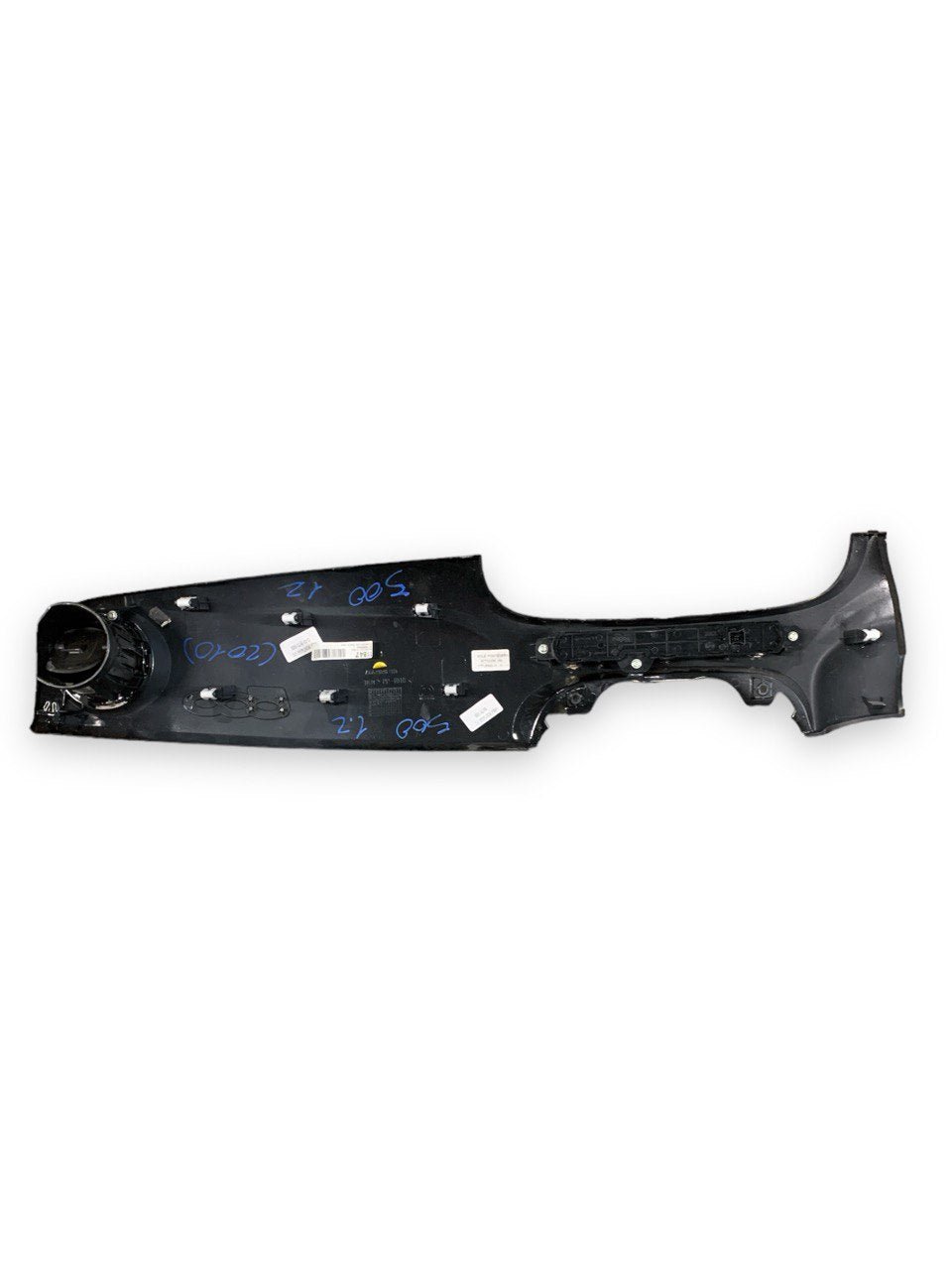 Central Dashboard Molding With Right Vent Dx Fiat 500 (2010) cod.735619848 - F&P CRASH SRLS - Used Parts