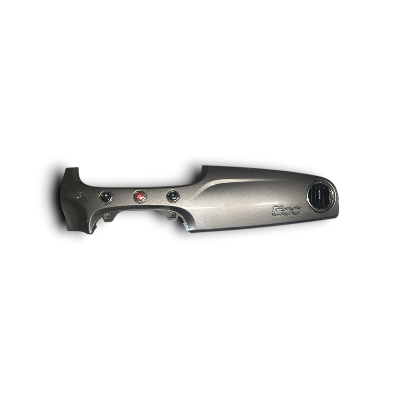 Dashboard Molding Gray Fiat 500 cod.735619848 (2007 > ) + Multifunction Button Panel + Right Air Vent - F&P CRASH SRLS - Used Parts