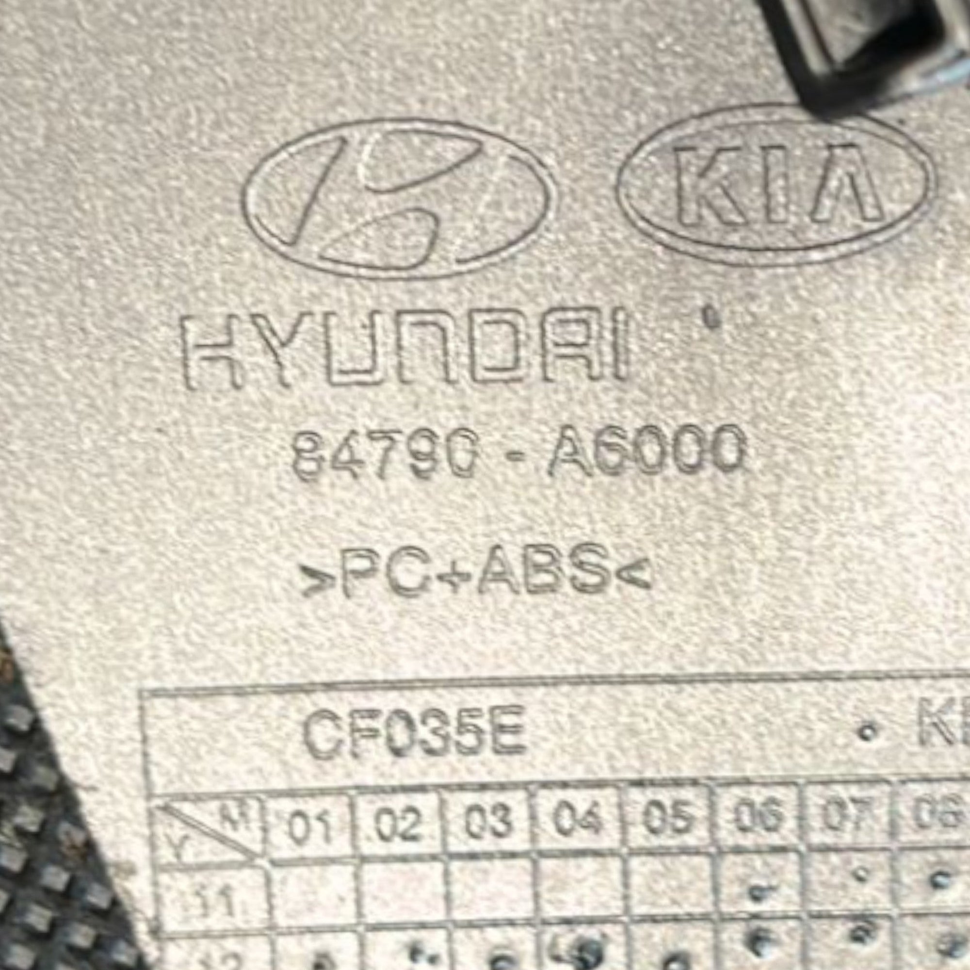 Modanatura Cruscotto Sinistra Hyundai I30 cod.84790 - A6000 (2011 > 2016) + Bocchetta Aria - F&P CRASH SRLS - Ricambi Usati