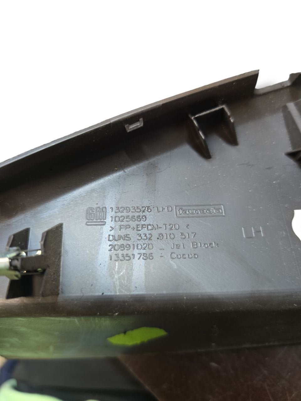 INTERNAL TRIM LEFT DASHBOARD OPEL ZAFIRA C TOURER Code: 13293525 (2011 - 2019) - F&P CRASH SRLS - Used Parts