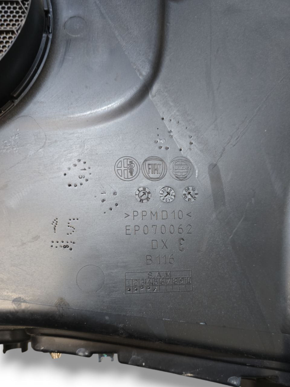 MODANATURA INTERNA DESTRA ALFA ROMEO MITO (2008 - 2013) Cod : EP070062 - F&P CRASH SRLS - Ricambi Usati