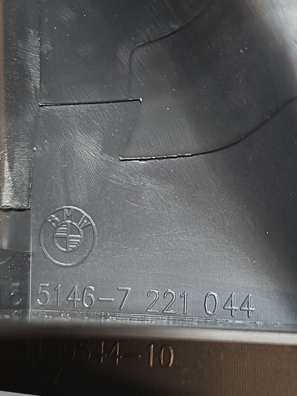 MODANATURA INTERNA MONTANTE POSTERIORE DESTRA BMW SERIE 1 F20 - F21 Cod : 5146 - 7221044 (2011 - 2019) - F&P CRASH SRLS - Ricambi Usati