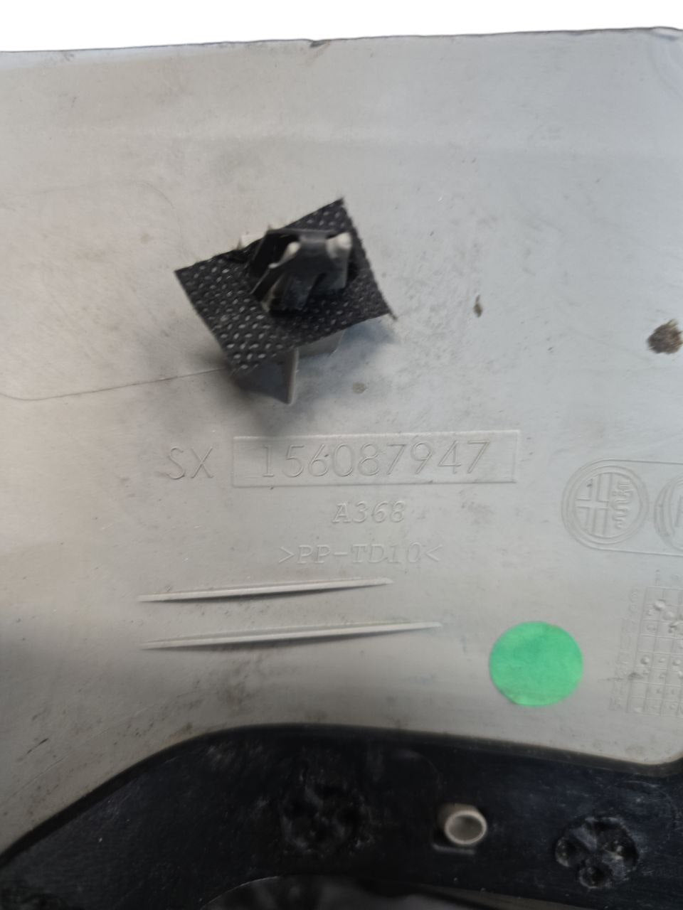 INNER TRIM LEFT COLUMN ALFA ROMEO MITO (2008 - 2013) Cod: 156087947 - F&P CRASH SRLS - Used Parts