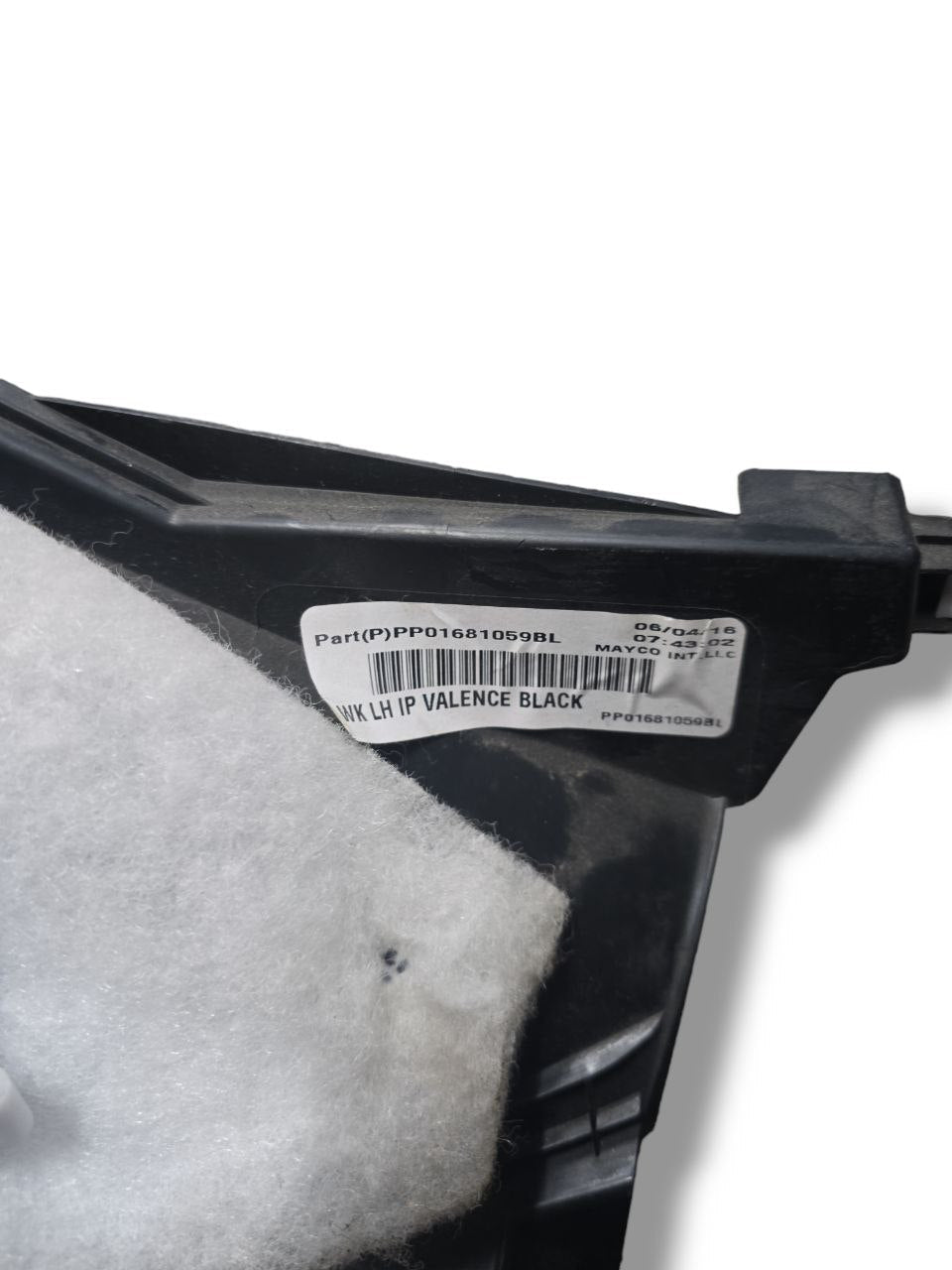 MODANATURA INTERNA SINISTRA JEEP GRAND CHEROKEE (2010 - 2021) Cod : PP01681059BL - F&P CRASH SRLS - Ricambi Usati