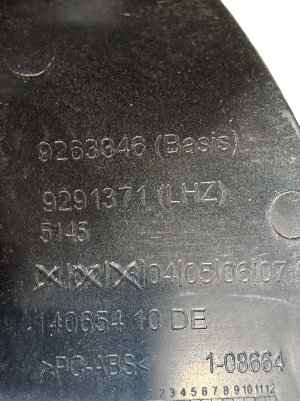 Interior Molding Under Steering Column BMW X1 F48 (2015 - 2022) Code:9263346 - F&P CRASH SRLS - Used Parts
