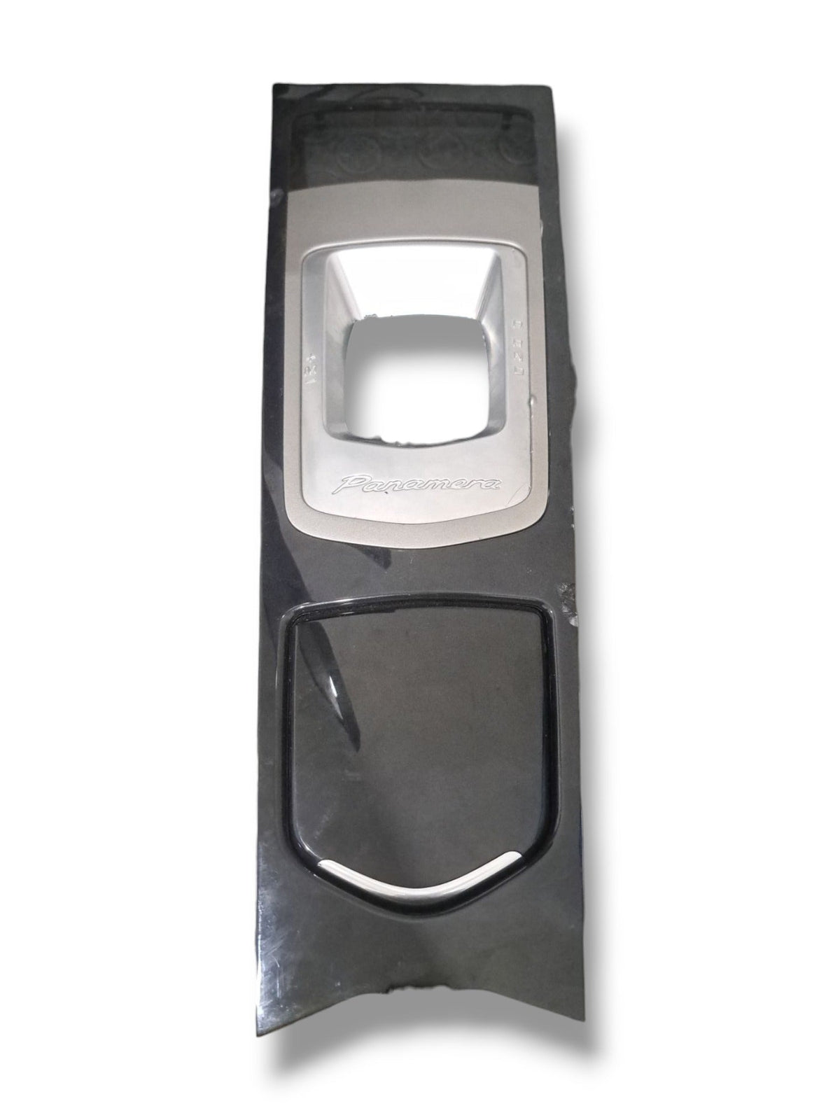 Modanatura leva cambio con accendi sigari Porsche Panamera (2012) COD:0024972050-970553157 - F&amp;P CRASH SRLS - Ricambi Usati