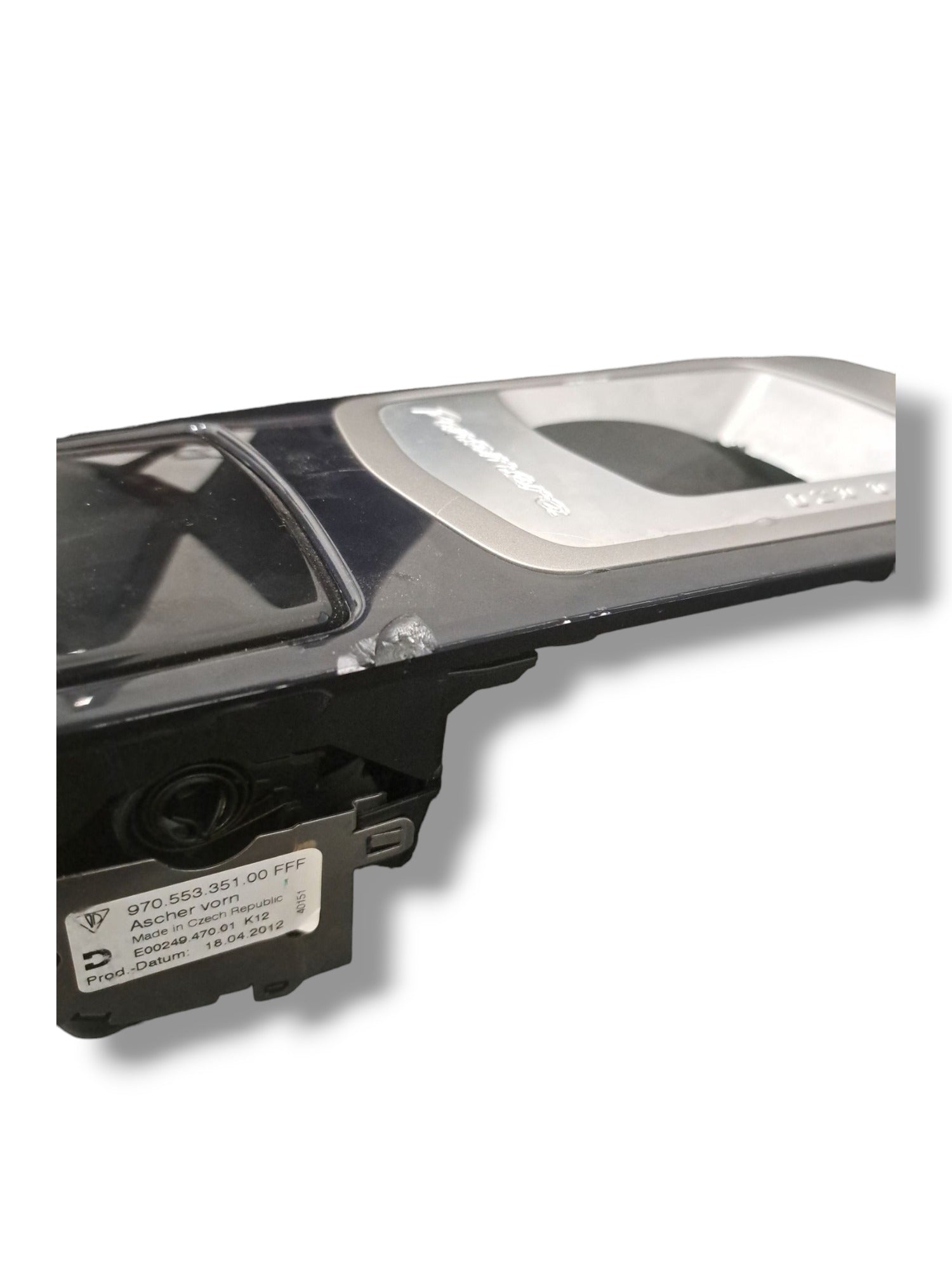 Modanatura leva cambio con accendi sigari Porsche Panamera (2012) COD:0024972050-970553157 - F&P CRASH SRLS - Ricambi Usati