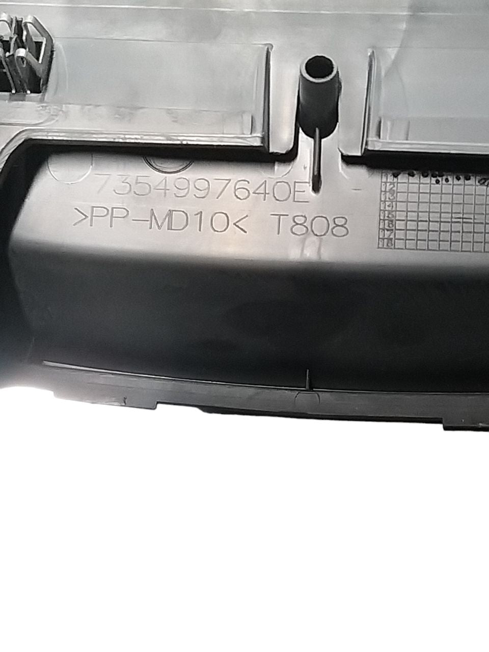 Gear Shift Trim Fiat Qubo / Fiorino / Bipper Code: 7354997640e - F&P CRASH SRLS - Used Spare Parts