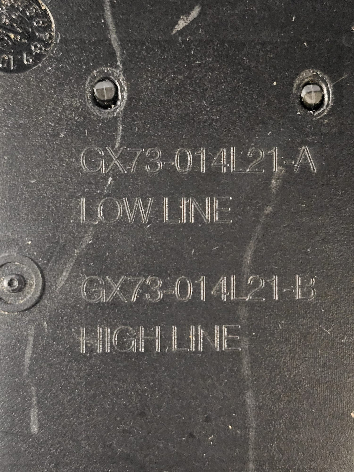 Modanatura / Mascherina Autoradio con Bocchette Aria Jaguar F - Pace Cod:GX73014L21A (2016 - >) - F&P CRASH SRLS - Ricambi Usati