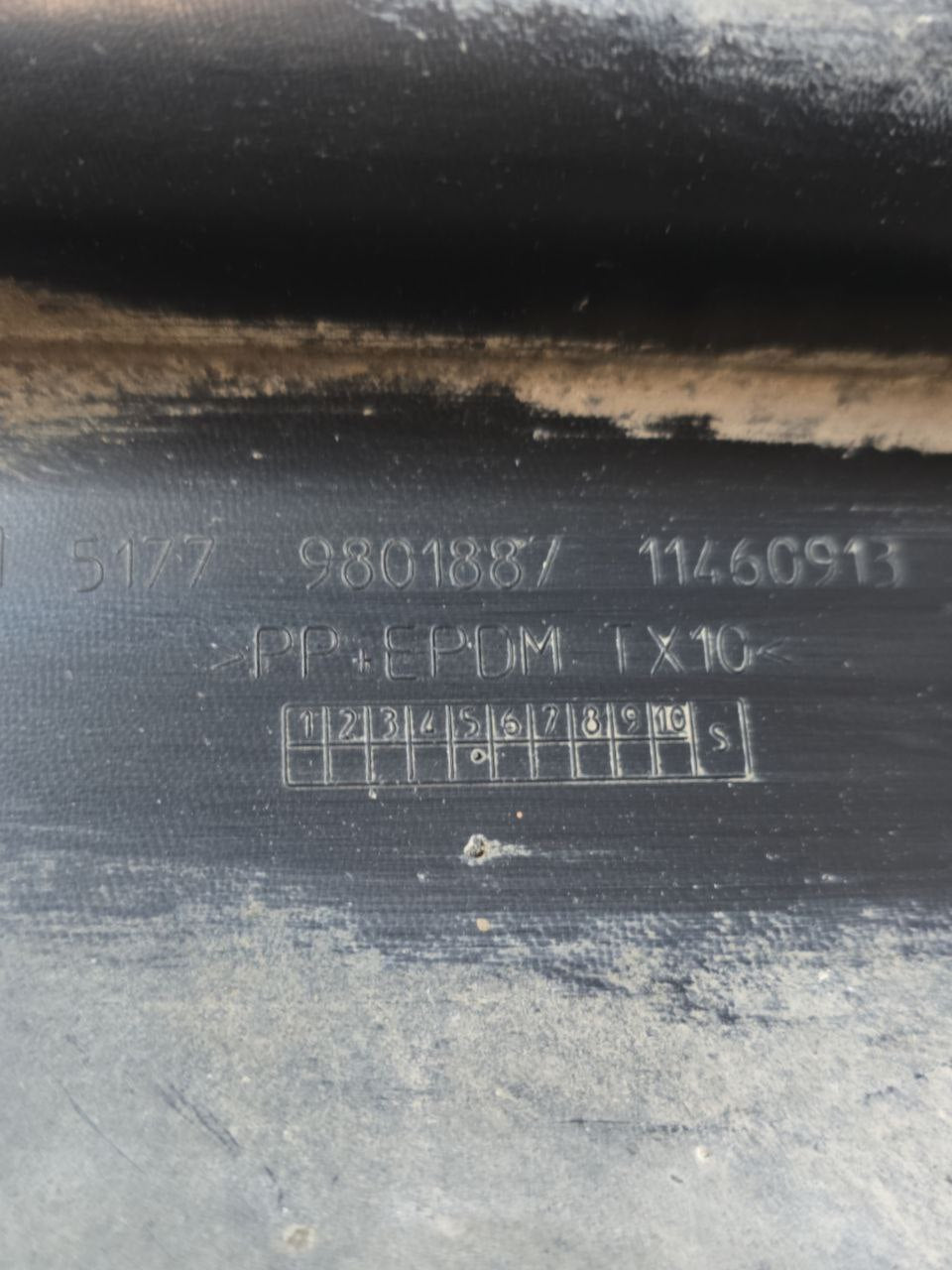 Modanatura / Minigonna Sinistra Mini Countryman R60 ( 2014 - 2016 ) Cod : 9801887 - F&P CRASH SRLS - Ricambi Usati