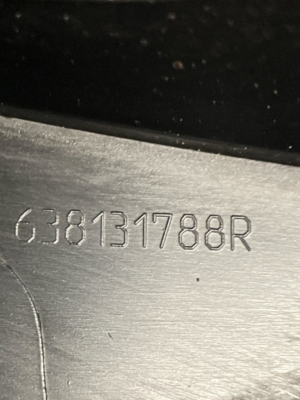 Modanatura Parafango Posteriore Sinistro Renault Captur cod:638131788R (2013 - 2019) - F&P CRASH SRLS - Ricambi Usati