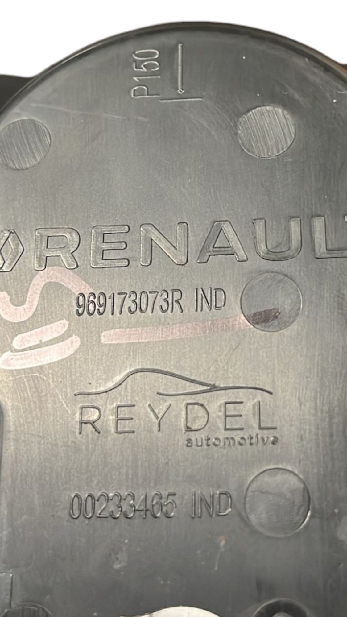 Central tunnel molding Renault Captur II (2019 - >) cod.969173073R + cup holder + parking brake button - F&P CRASH SRLS - Used Parts