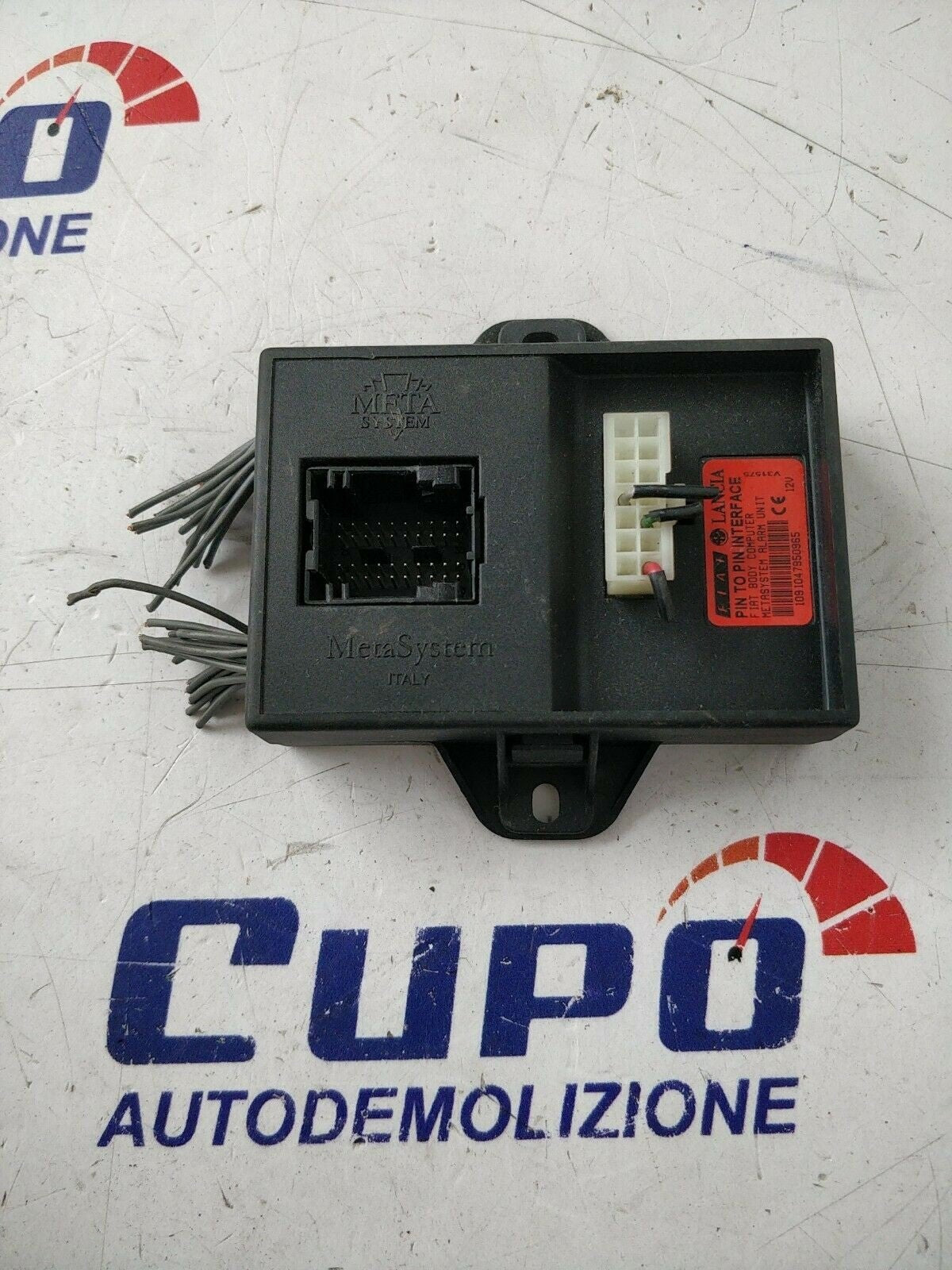 Alfa Romeo 147 MetaSystem V31575 Alarm Module - F&P CRASH SRLS - Used Parts