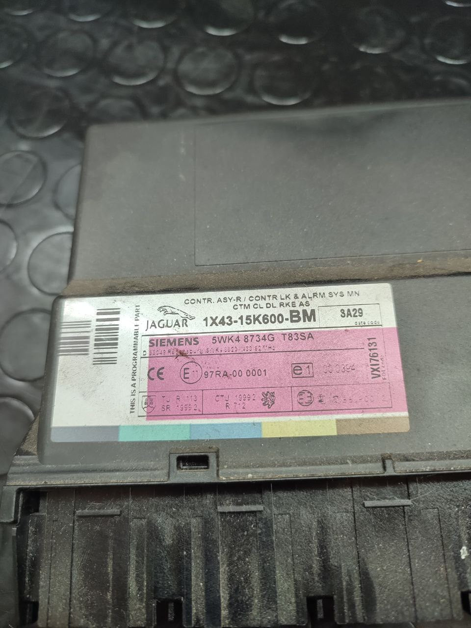 Modulo allarme / comfort Jaguar X-type cod 1x43-15k600-bm - F&P CRASH SRLS - Ricambi Usati